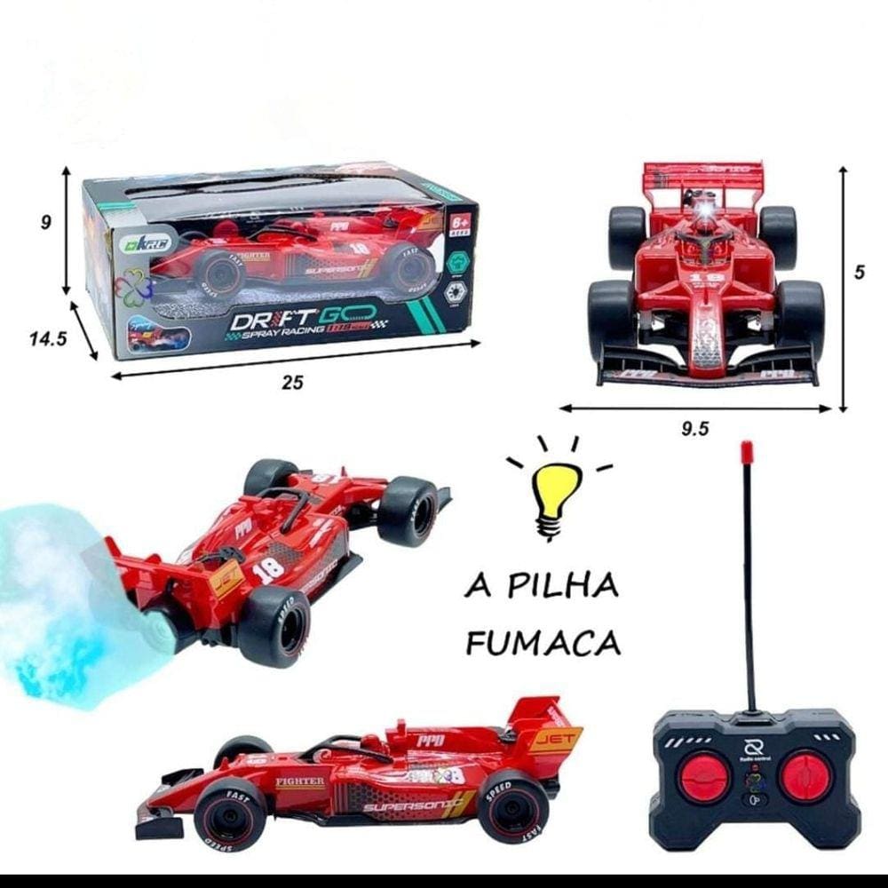 Miniatura F1 Carro de Corrida Vermelho 1:55 Siku