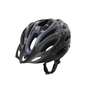 Capacete Ciclismo Speed Preto/Cinza Sinalizador Led Traseiro