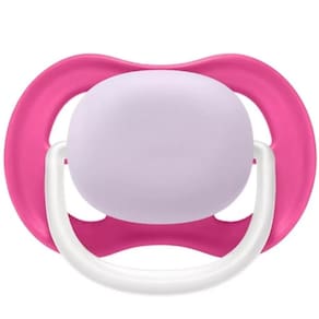 Chupeta Ultra Air Happy Lisa 6-18M Rosa Philips Avent