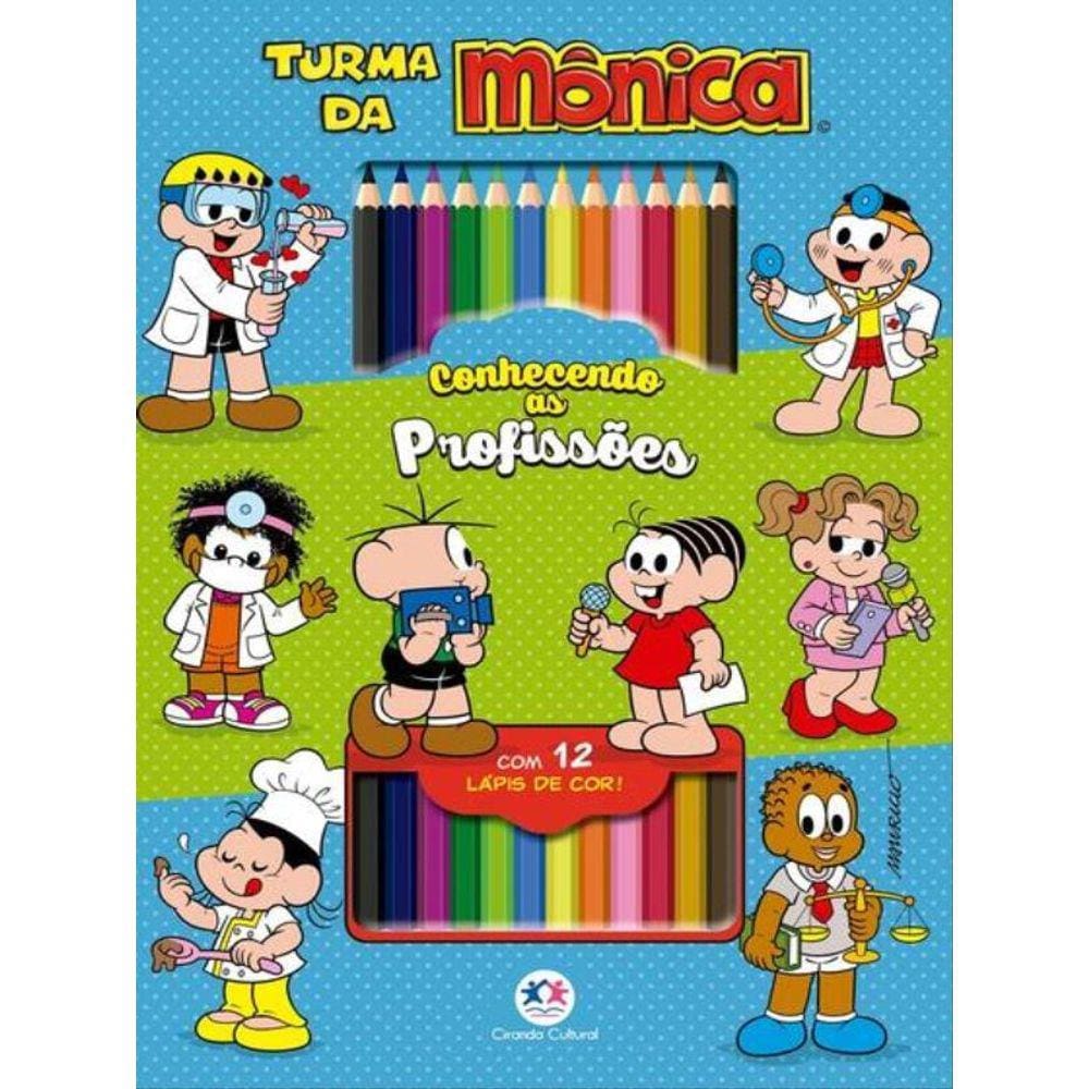 Turma Da Mônica - Conhecendo As Profissões