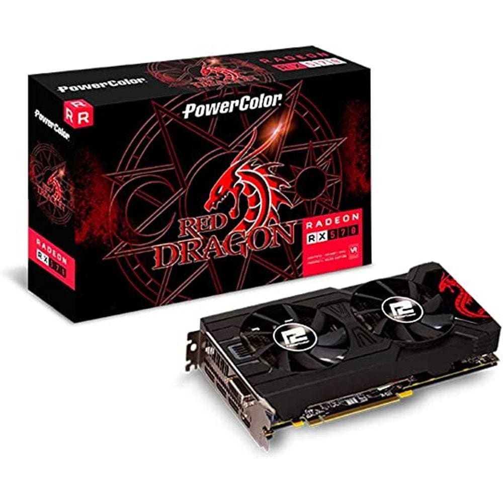 Placa de video asrock rx 570 4gb hot sale