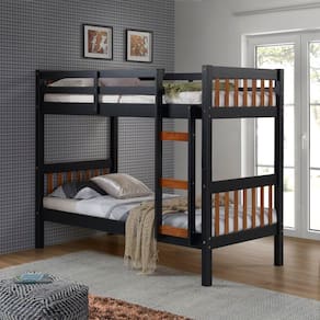 Beliche Teen Plus Em Madeira Maciça Mv Outlet Preto E Mel
