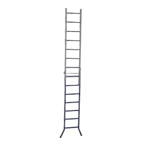 Escada Extensiva 3 em 1 Metalon 30x20mm 7 e 14 Degraus 187cm