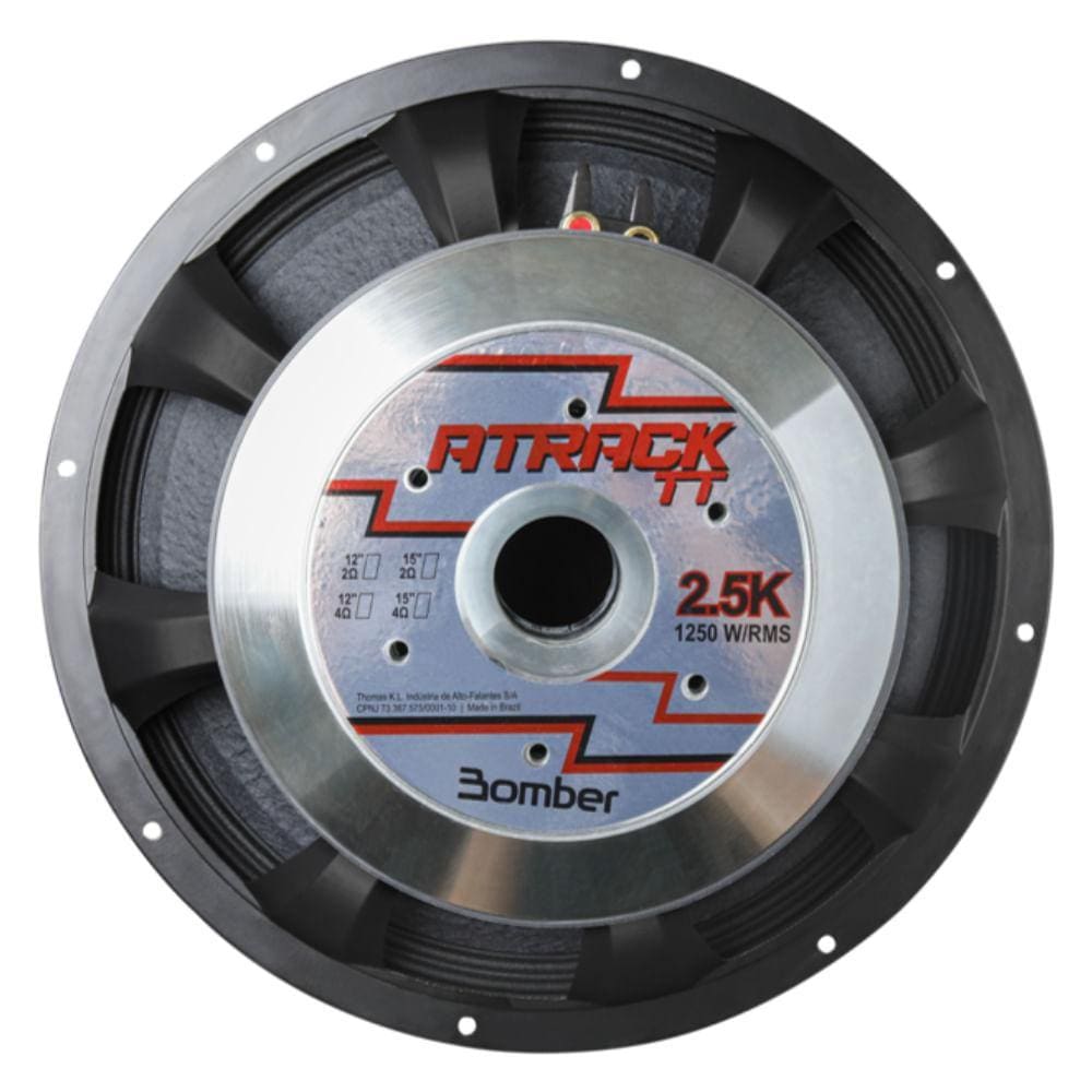 Woofer Atrack TT 15`` 2KS  4 OHMS Bomber