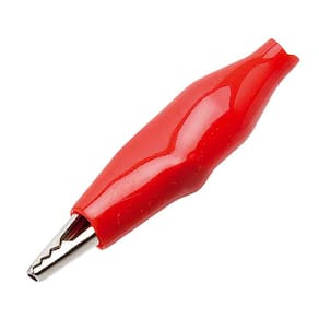 Garra Jacaré Média 3,5 CM com Capa Vermelha YK-2402