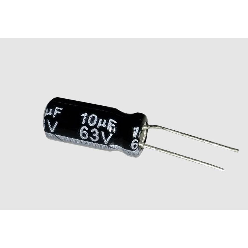 Capacitor Eletrolitico 10 X 63V