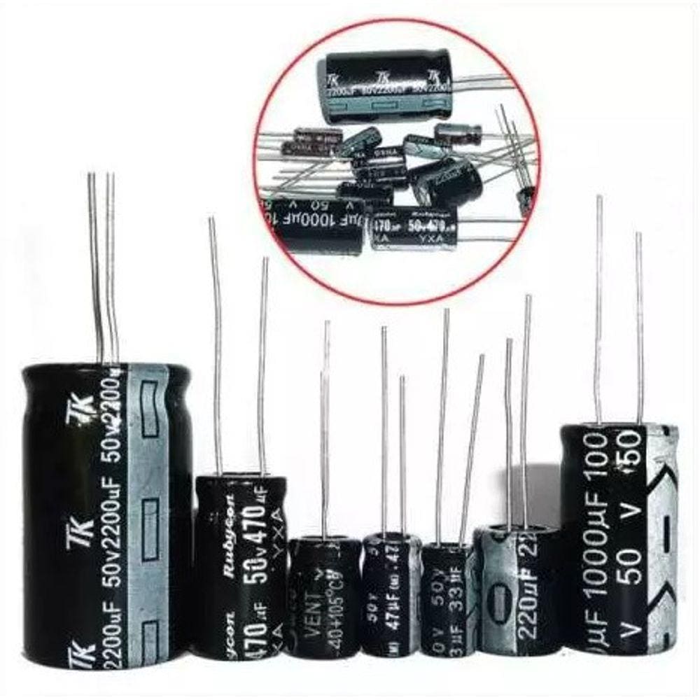 Capacitor Eletrolítico 4,7 X 63V
