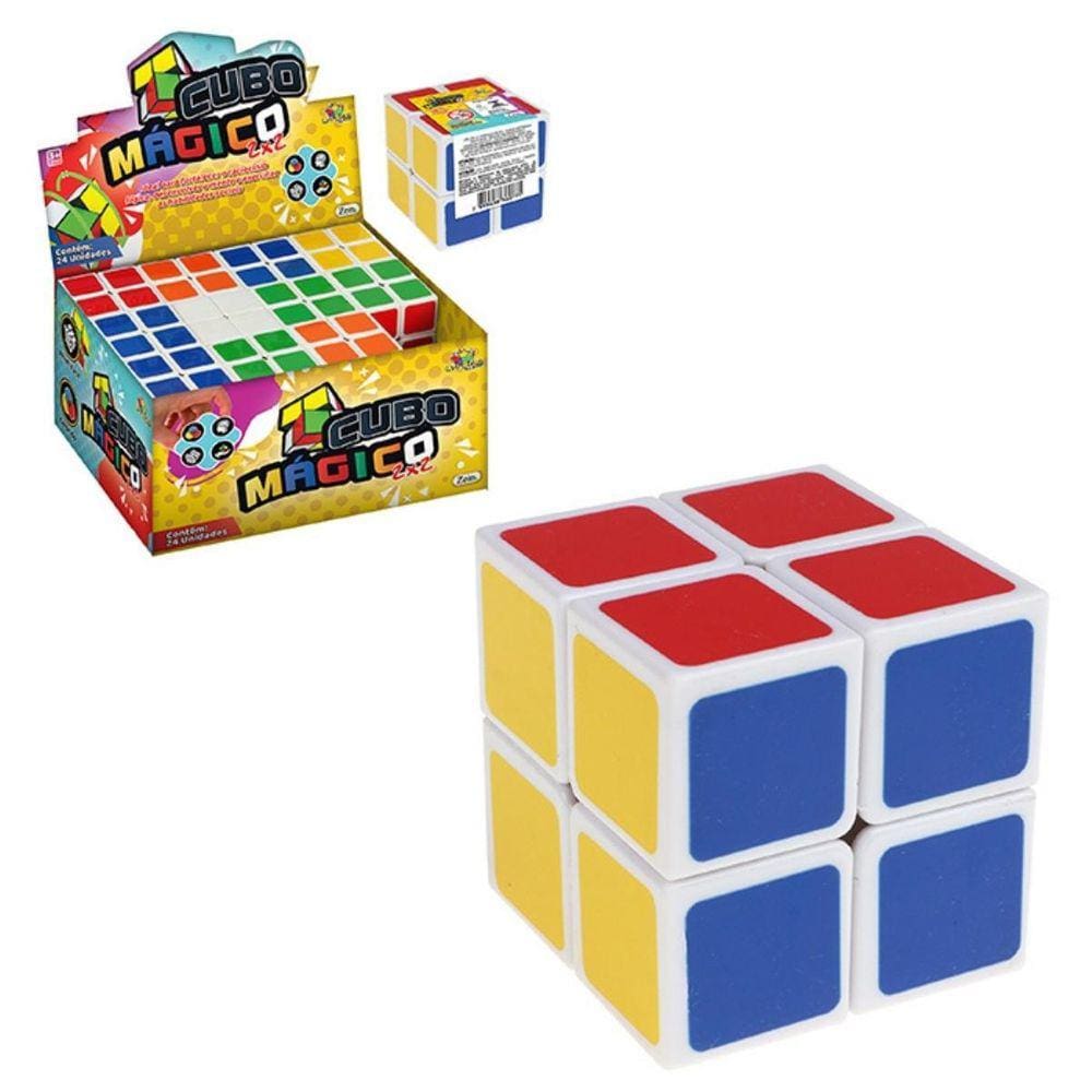 Cubo Interativo Fungame 2x2 Magico Cube Profissional Criança