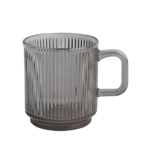 Xícara para Café Borossilicato Cinza 9.5cm - A\CASA