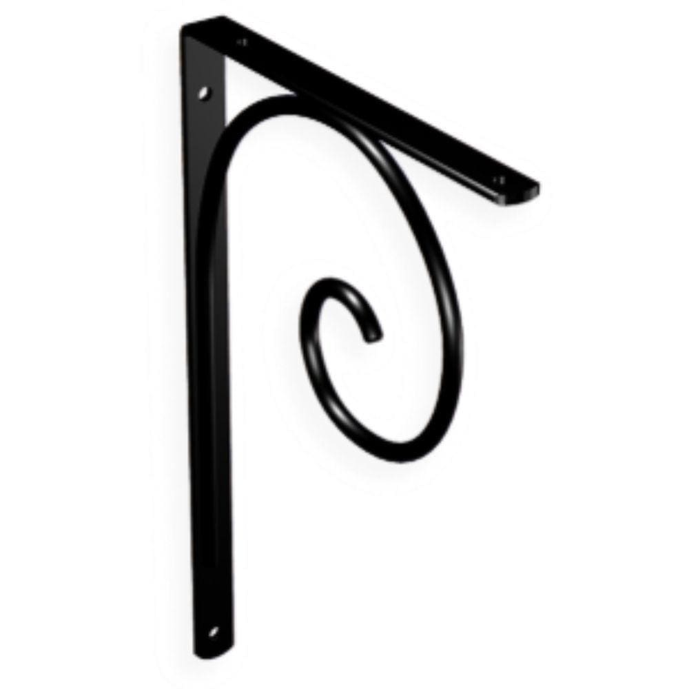 Suporte Caracol Reitz 24x17 Preto C/ Parafuso