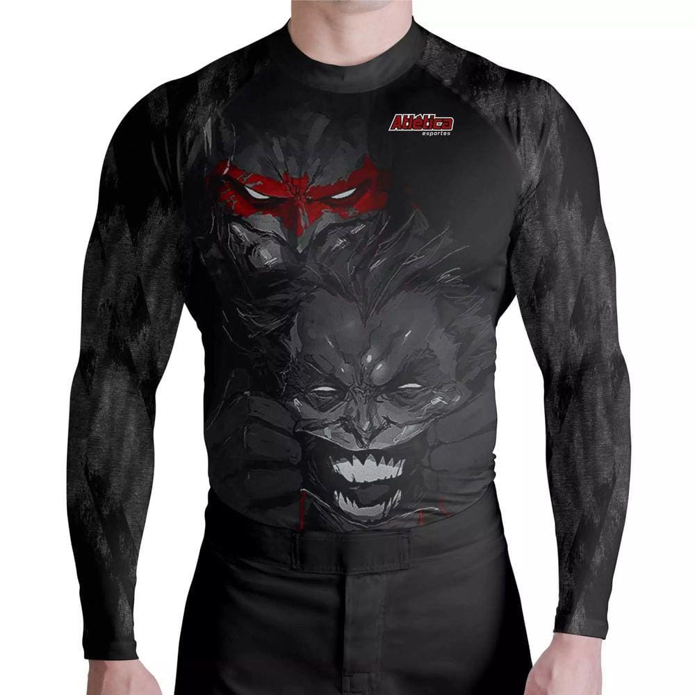 Camisa Rash Guard Batman E Coringa Atl