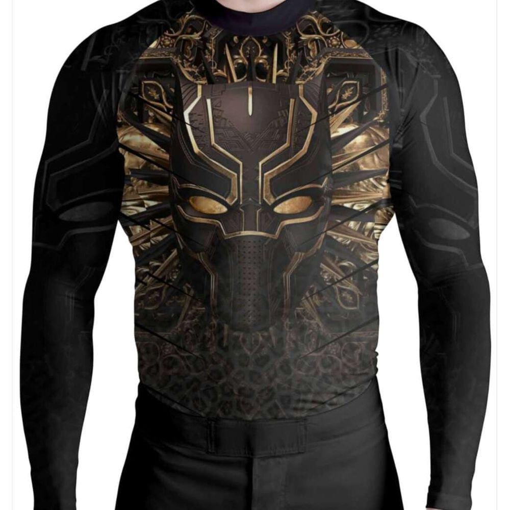 Rash Guard Dourada Pantera