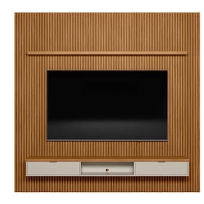 Painel Modular Ripado 2,60m com Nicho e Prateleira Linea Brasil