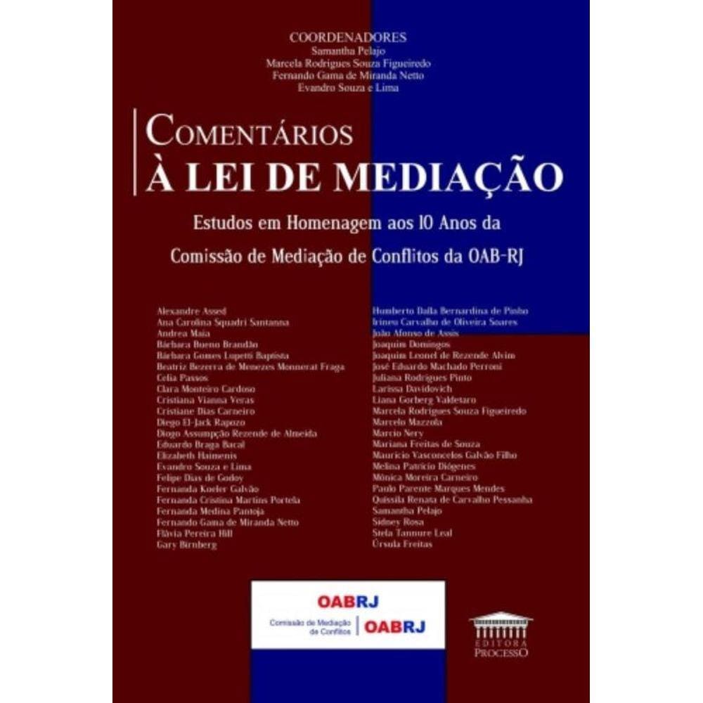 Comentarios A Lei De Mediacao