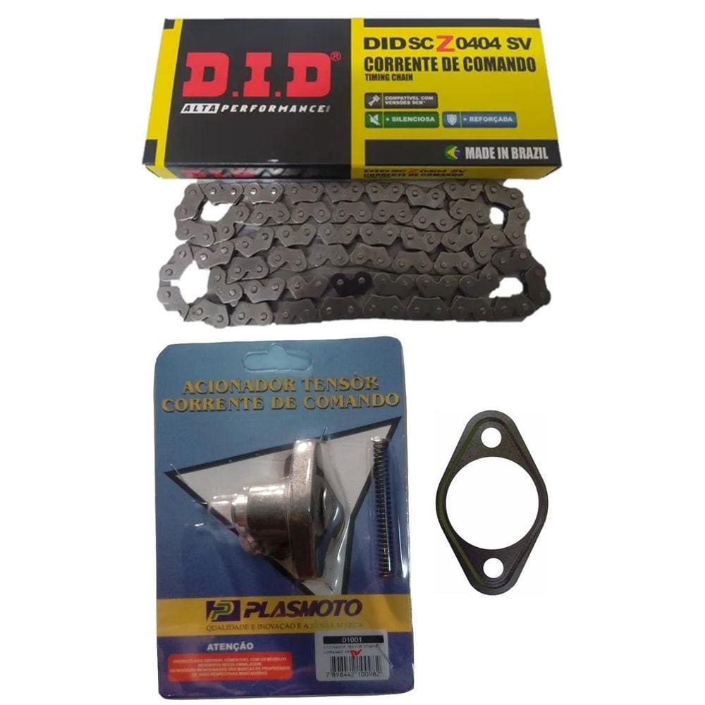 Corrente Comando Did + Acionador Cbx 200 / Nx200 / Xr 200