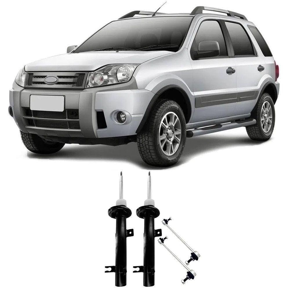 Par Amortecedor + Bieleta Ecosport 4x4 (4WD) Dianteira 2003 a 2012