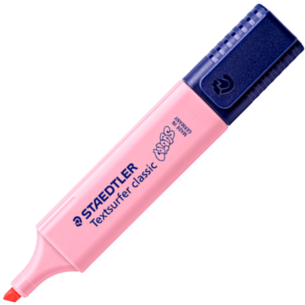 Marca Texto Textsurfer Classic Pastel Staedtler Carmim Claro
