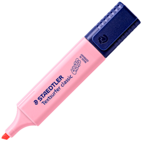 Marca Texto Textsurfer Classic Pastel Staedtler Carmim Claro