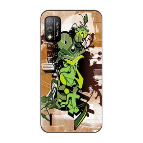 Capa Adesivo Skin072 Verso Para Positivo Twist 4 Fit