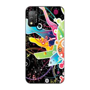 Capa Adesivo Skin058 Verso Para Positivo Twist 4 Fit