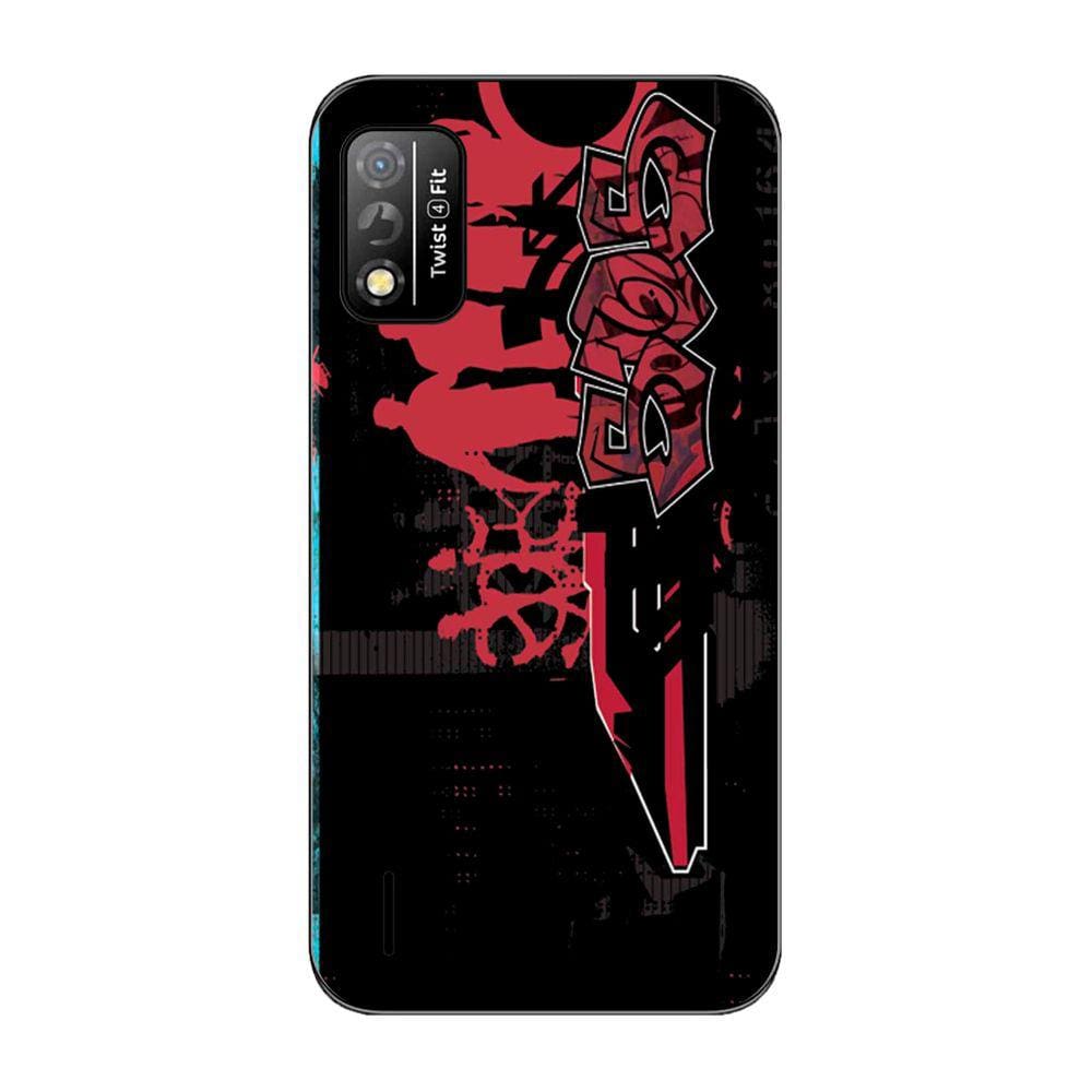 Capa Adesivo Skin055 Verso Para Positivo Twist 4 Fit