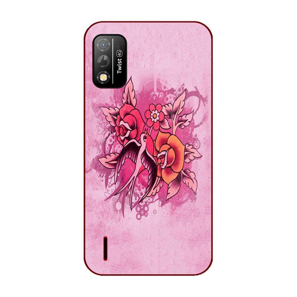 Capa Adesivo Skin007 Verso Para Positivo Twist 4G