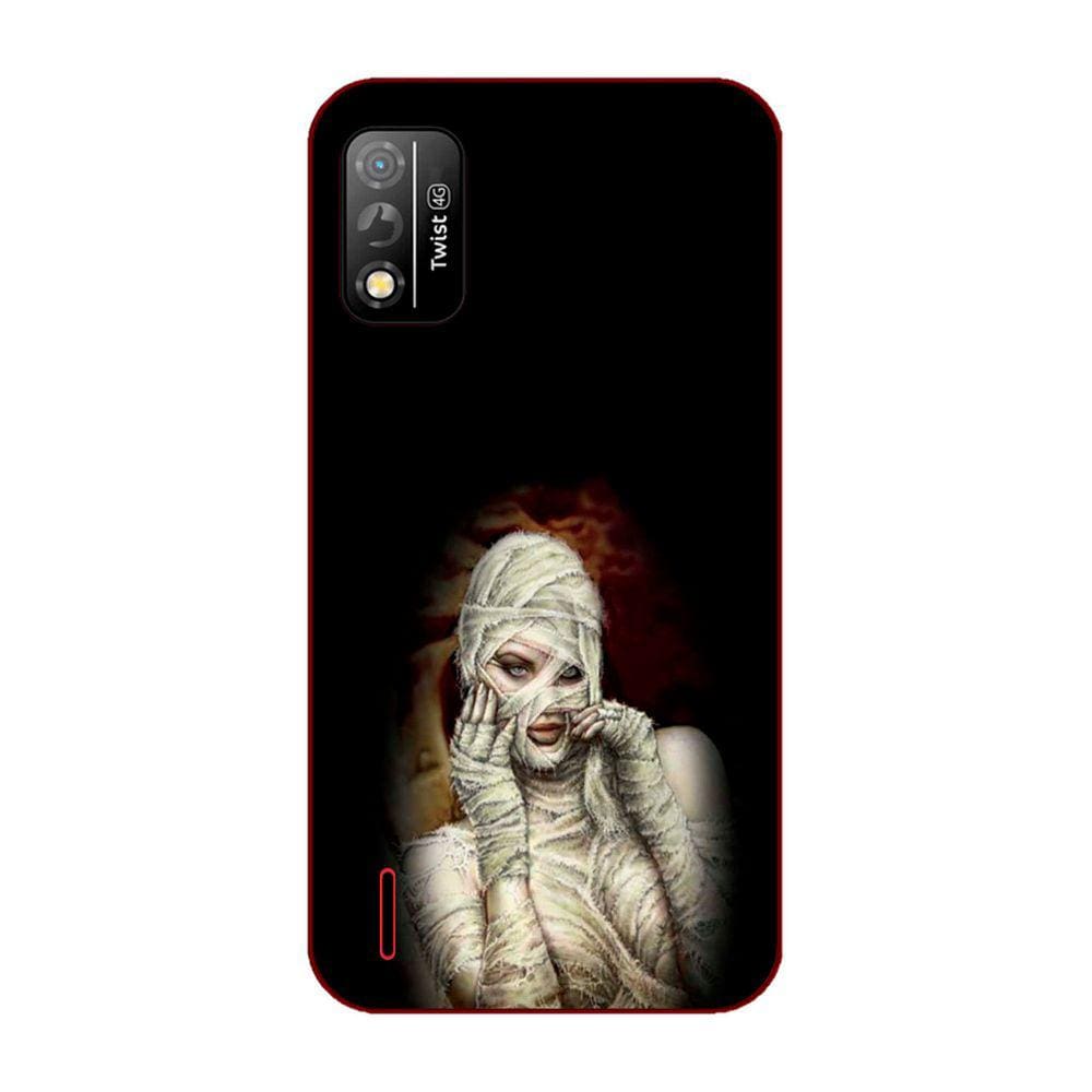 Capa Adesivo Skin116 Verso Para Positivo Twist 4G