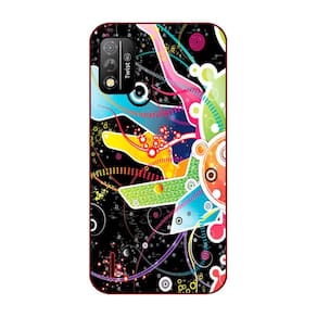 Capa Adesivo Skin058 Verso Para Positivo Twist 4G