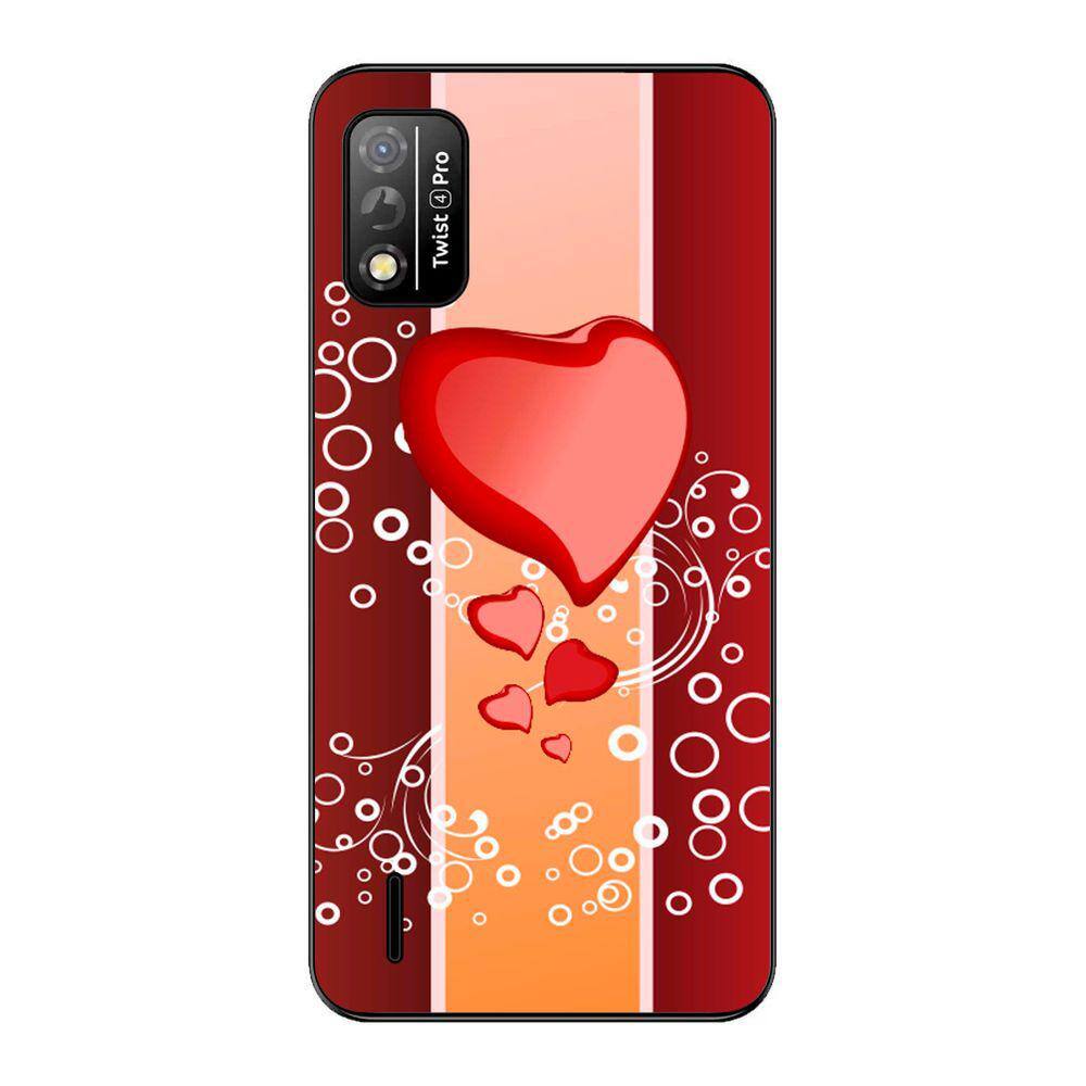 Capa Adesivo Skin372 Verso Para Positivo Twist 4 Pro