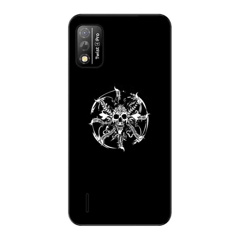 Capa Adesivo Skin016 Verso Para Positivo Twist 4 Pro