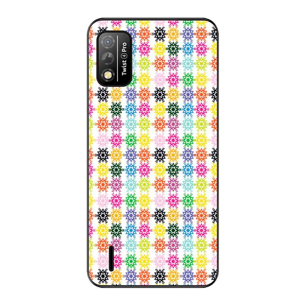Capa Adesivo Skin191 Verso Para Positivo Twist 4 Pro