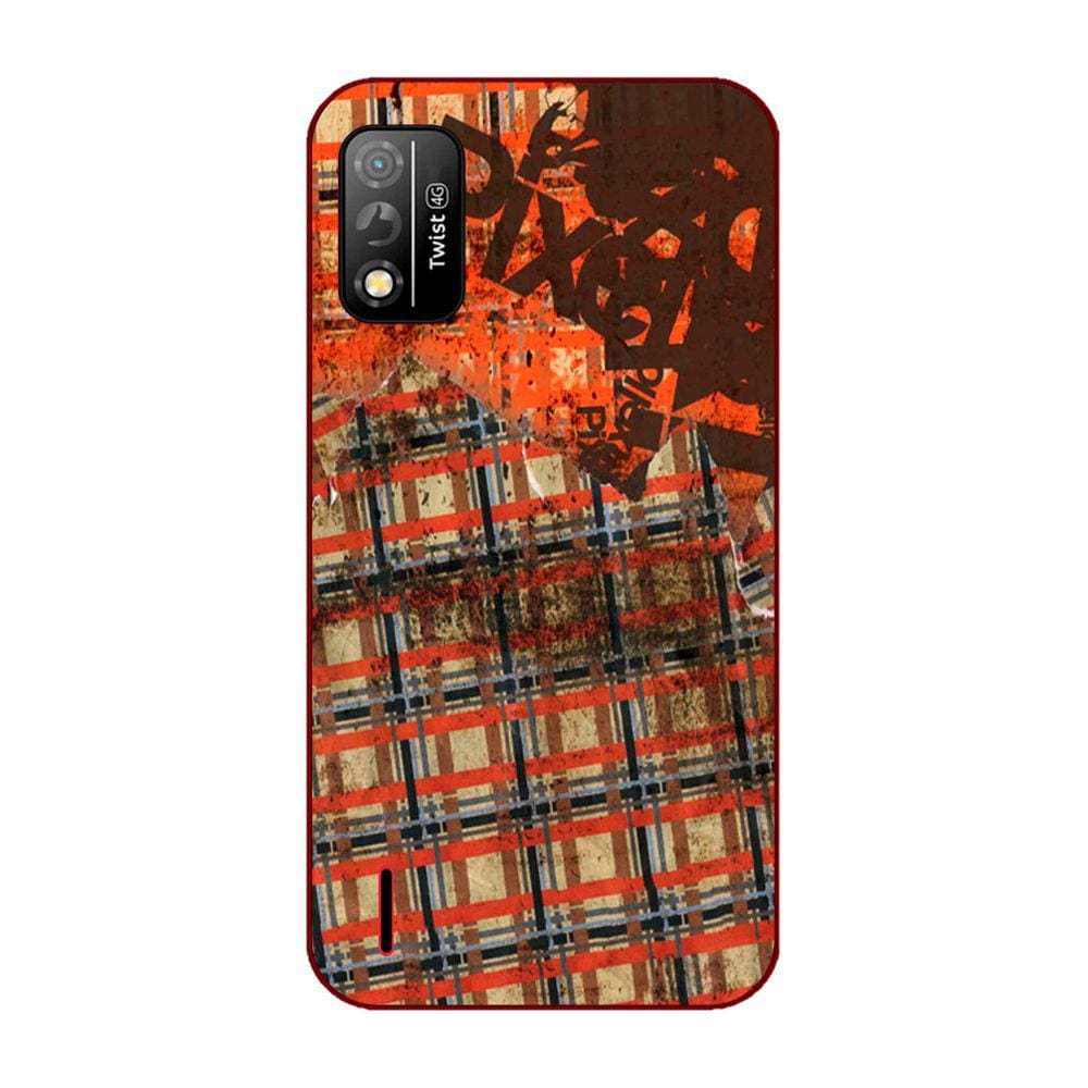 Capa Adesivo Skin194 Verso Para Positivo Twist 4G