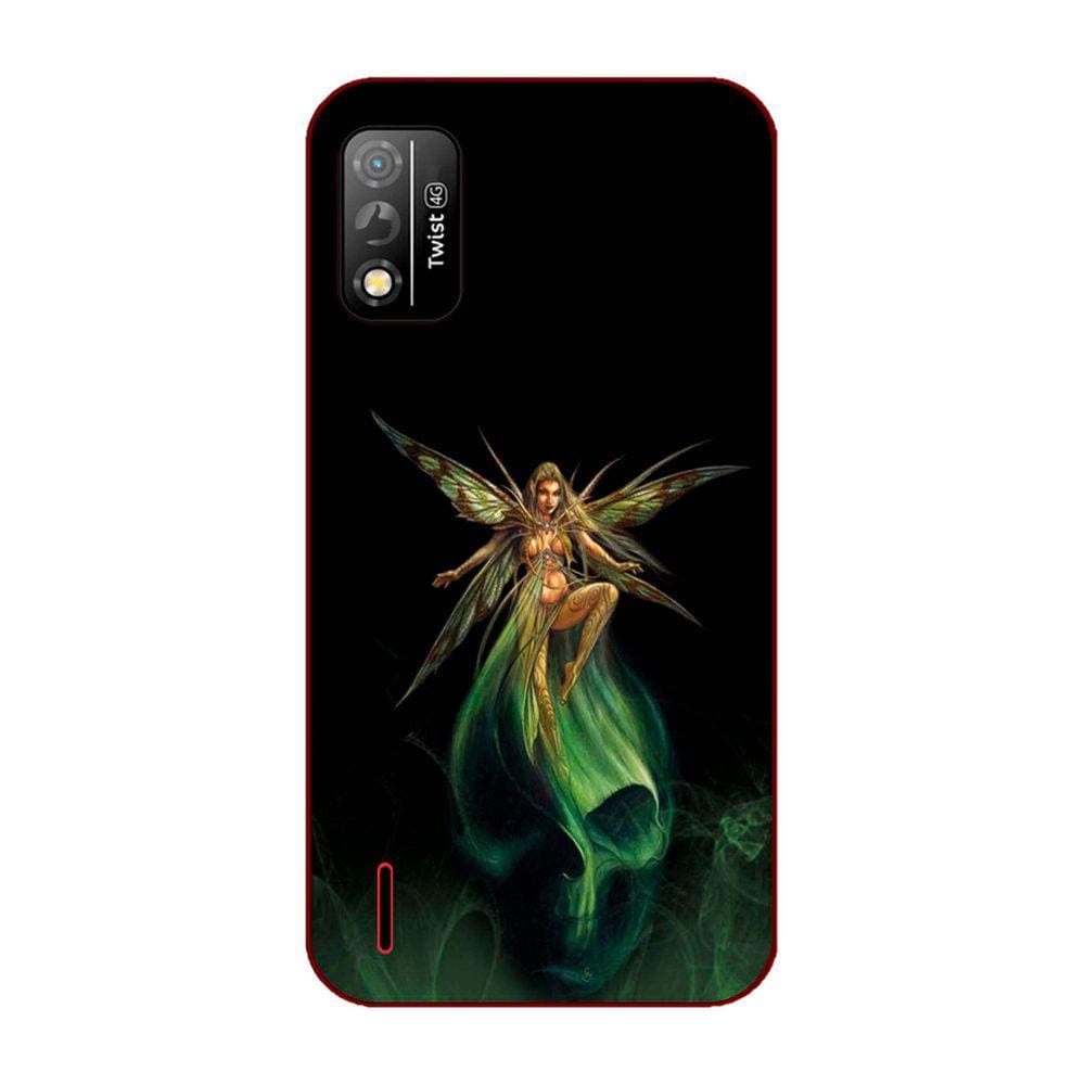 Capa Adesivo Skin063 Verso Para Positivo Twist 4G
