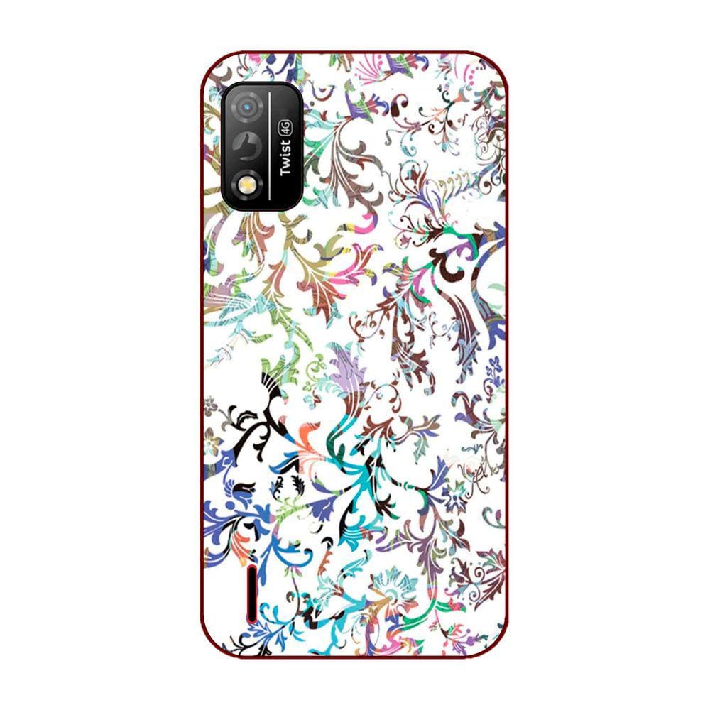 Capa Adesivo Skin106 Verso Para Positivo Twist 4G
