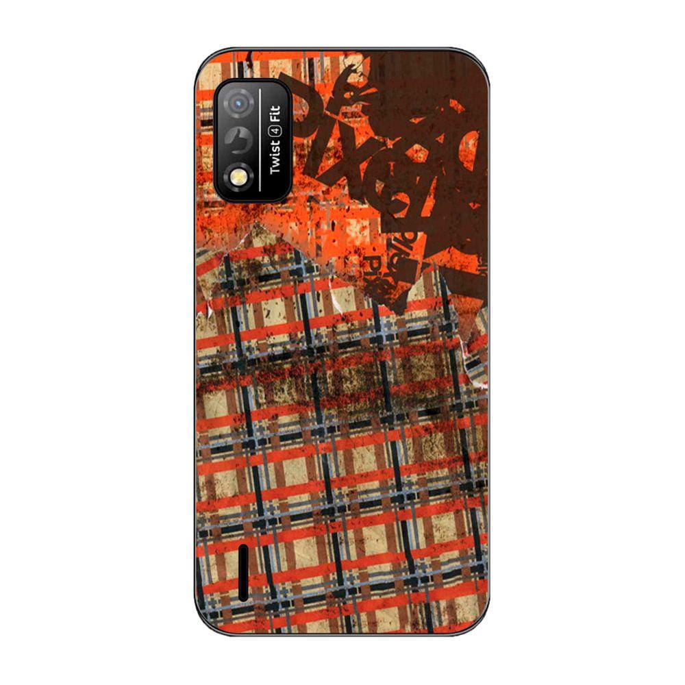 Capa Adesivo Skin194 Verso Para Positivo Twist 4 Fit