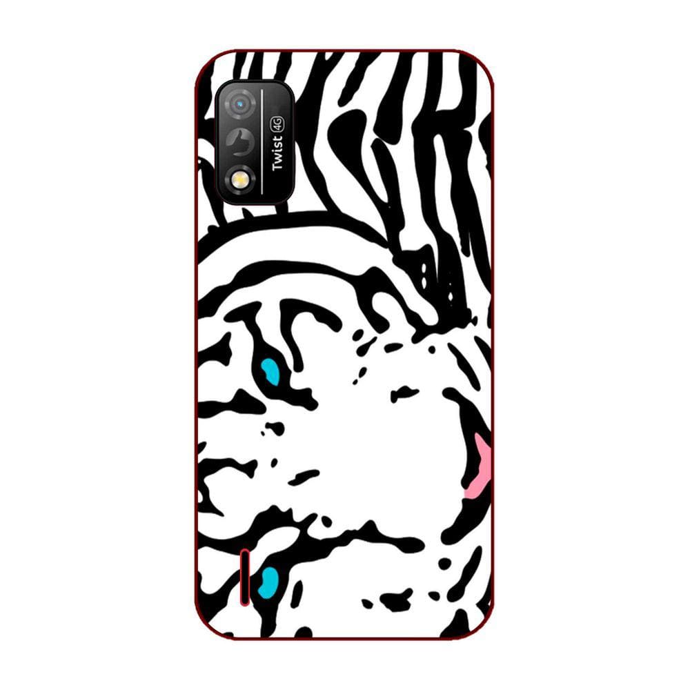 Capa Adesivo Skin047 Verso Para Positivo Twist 4G