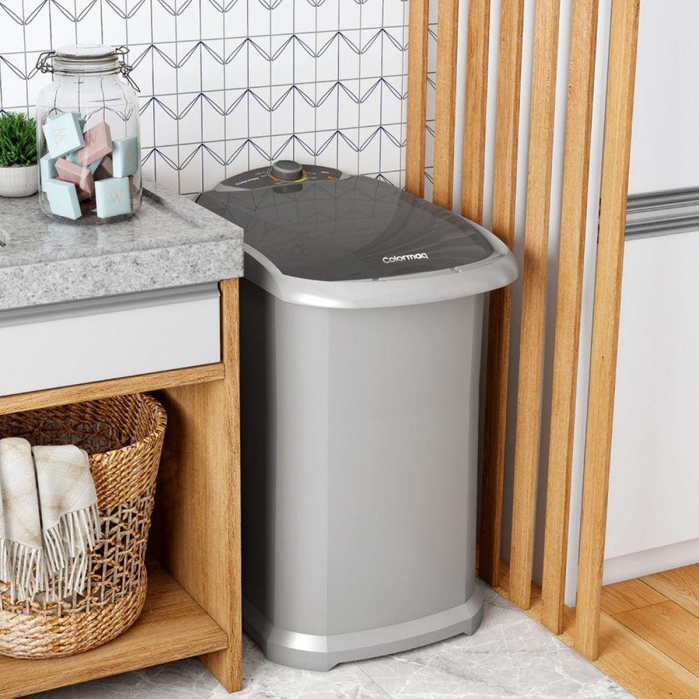 Tanquinho Colormaq LCT 6 PR 127V LCT6MPT1NAC/1 (Prata)