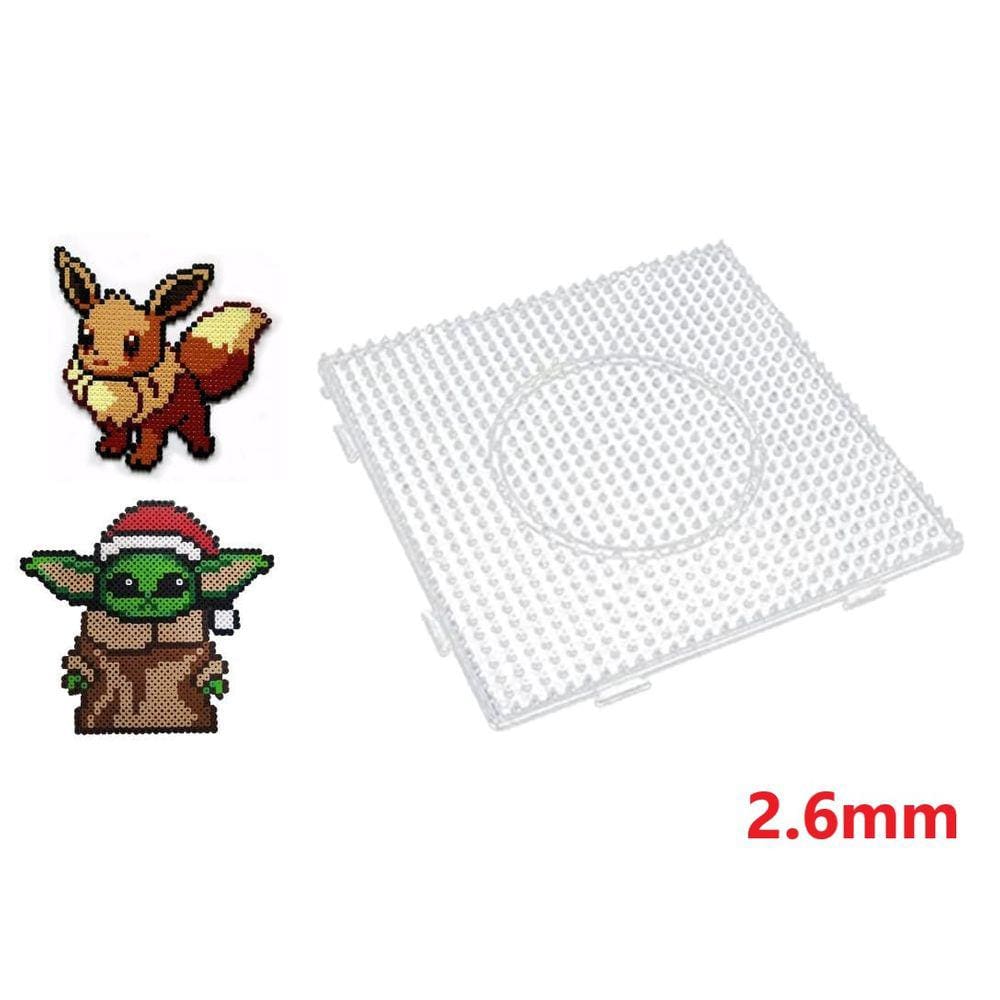 Pegboard Quadrado 2.6mm 14x14 Hama Beads Perler Pixel Arts