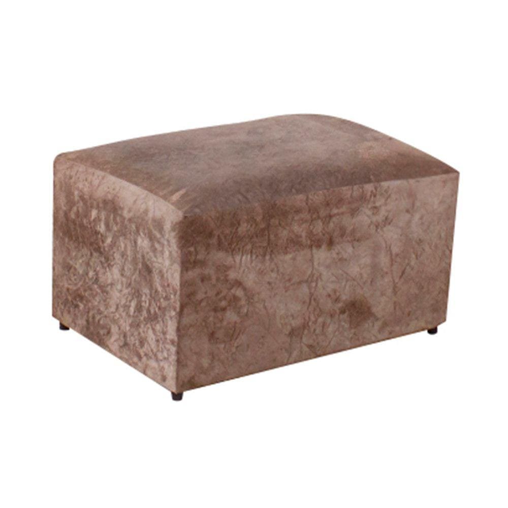 Puff Confortável em Suede Maceio Finezzi