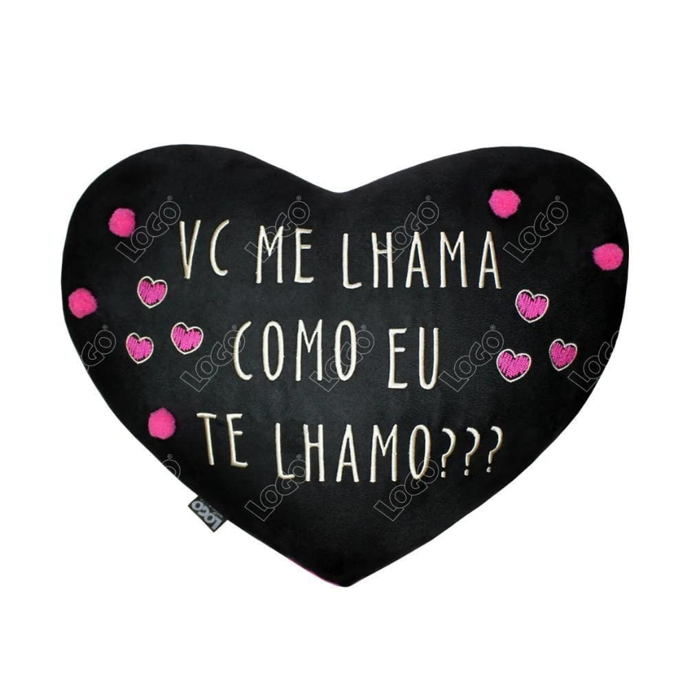 Almofada Coração Lhama
