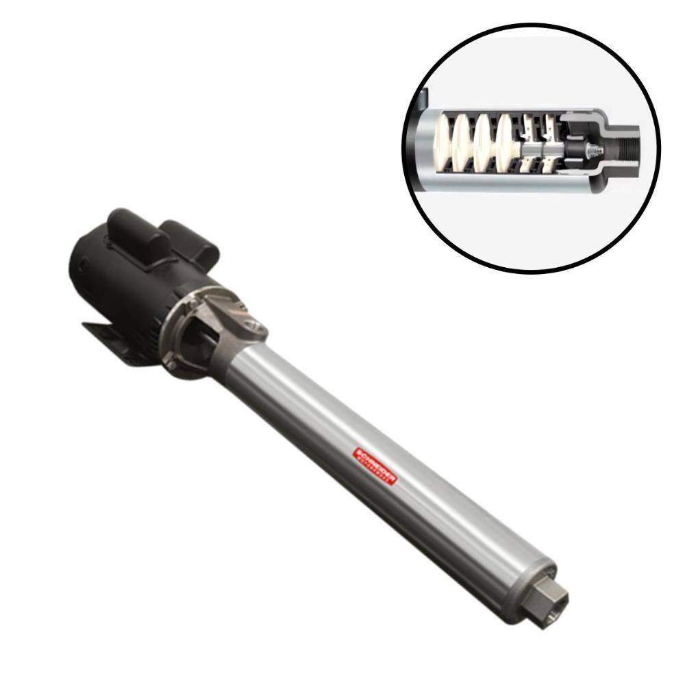 Motobomba Fertirigação Osmose Reversa Inox Schneider BT4-0720E19 2CV 127/220V
