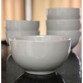 Kit 6 Tigelas / Cumbucas Açaí 500ml - Porcelana