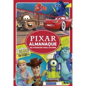 Disney Pixar Almanaque de Atividades para Colorir