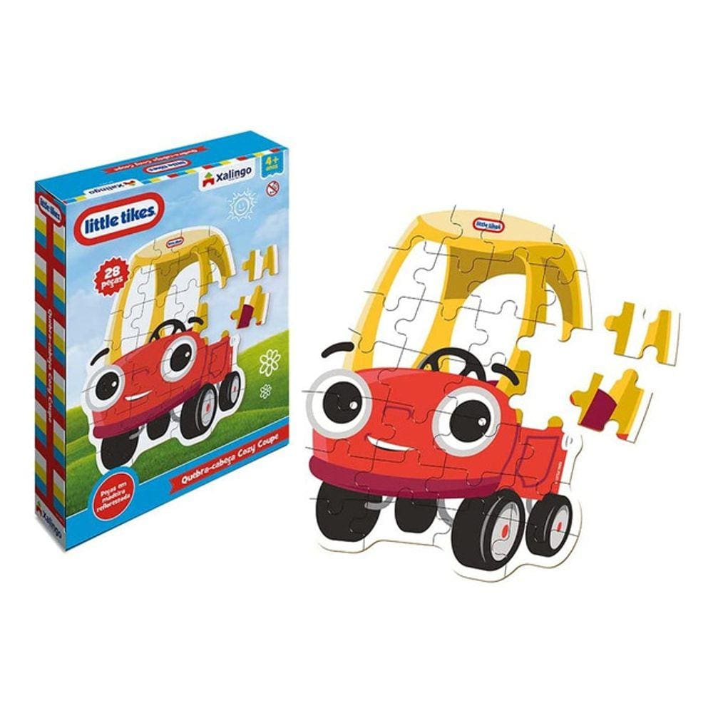 Quebra Cabeça Cozy Coupe Little Tikes Jogo Pedagógico Escola