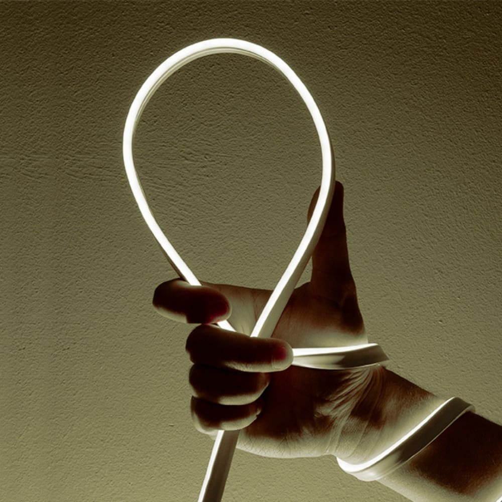 Fita De Led Neon Taschibra 8W/M IP65 220V Cores | Valor Do Metro 4000K Luz Neutra