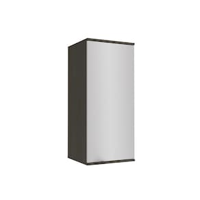 Armário Aéreo Nox 1 Porta Onix/Steel 40cm