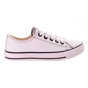 Tênis Street Star Low Couro Unissex Branco