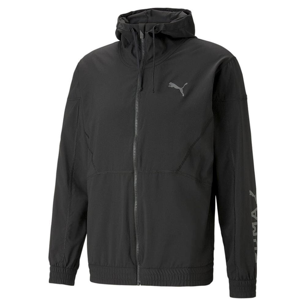 Jaqueta Puma Fit Woven Masculina Black Cool/Dark Gray