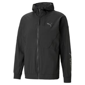Jaqueta Puma Fit Woven Masculina Black Cool/Dark Gray