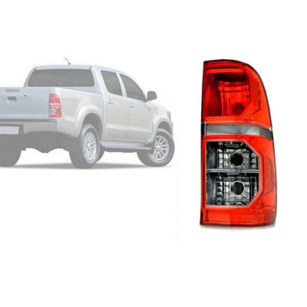 LANTERNA TRASEIRA TOYOTA HILUX 12 a 15 FUME PASSAGEIRO